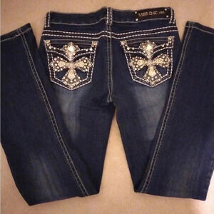 Miss chic jeans-size 9 EUC